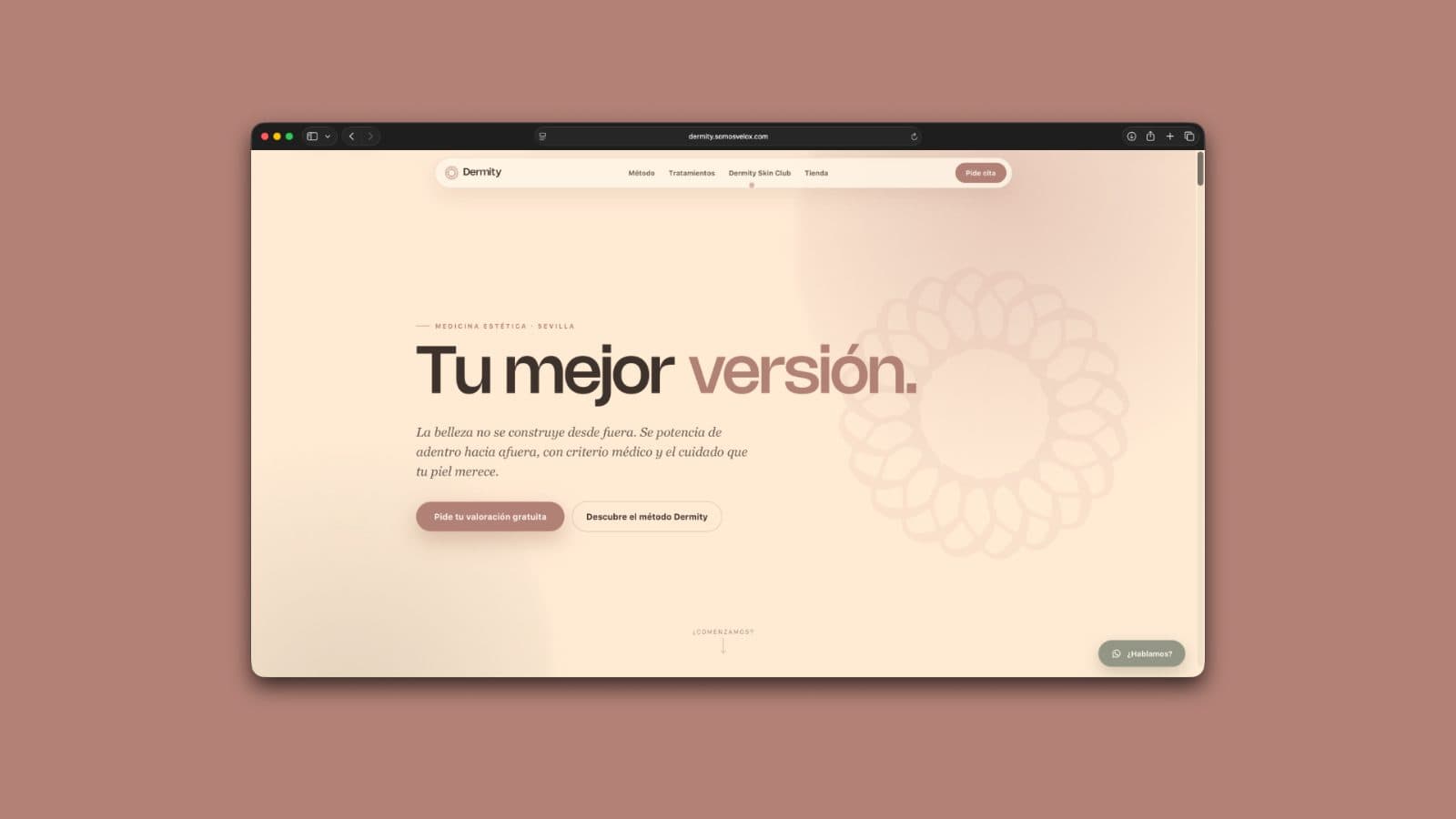 Web de Dermity
