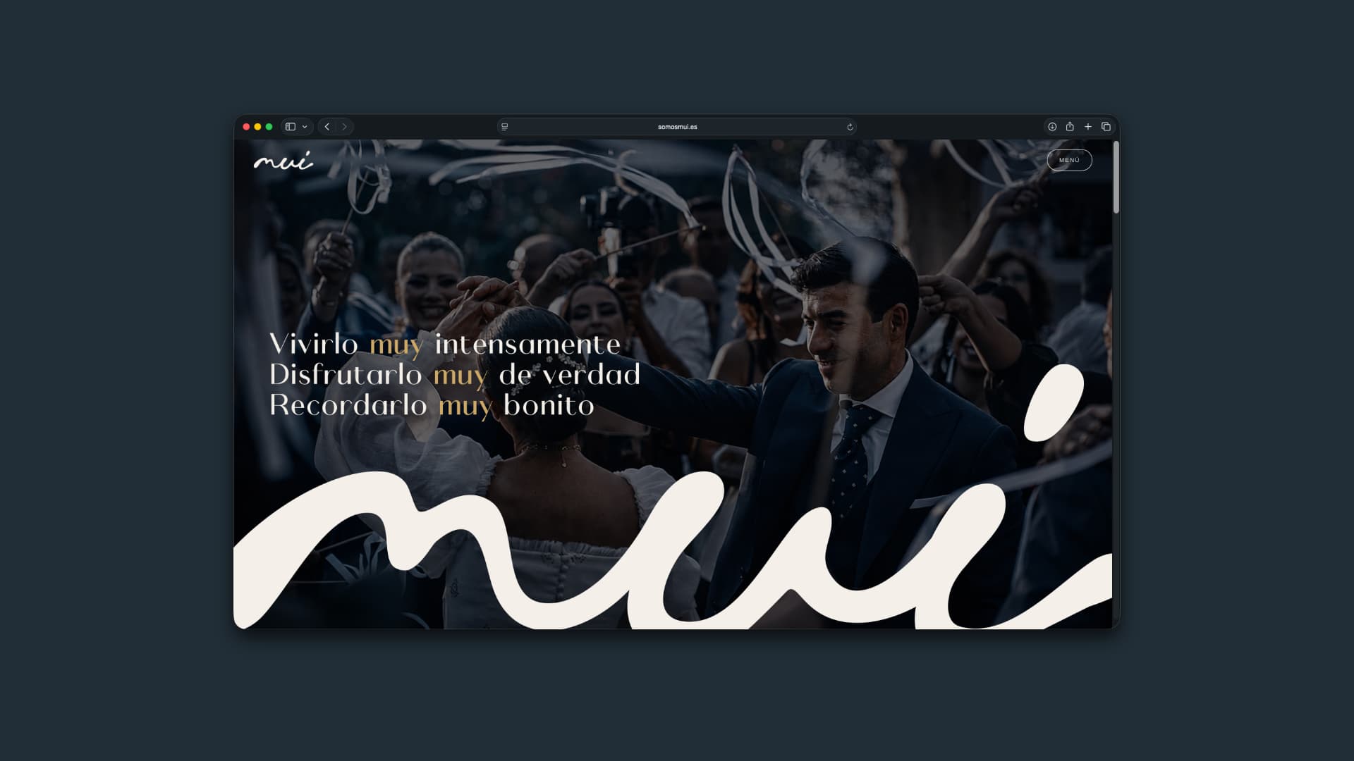 Web de MUI Eventos